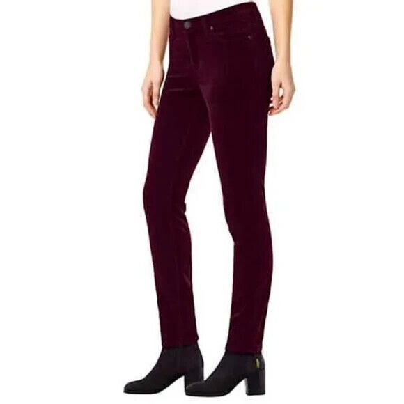 Buffalo David Bitton Women's Icon Slim and Sculpt Mid-Rise Corduroy Pants 8/29 - Picture 3 of 10